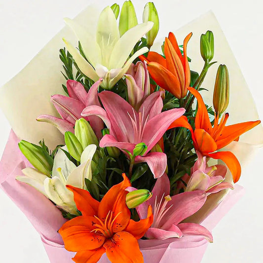 Attractive Mixed Lilies