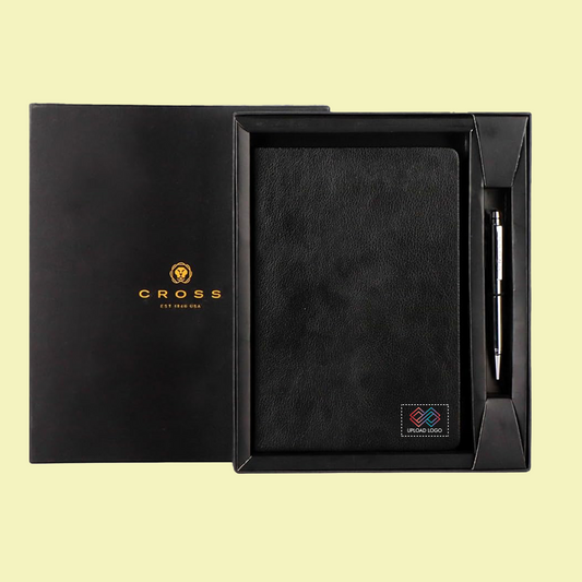 Liam Planner With Agenda Pen-Black