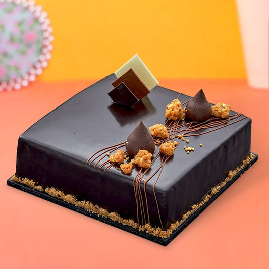 Belgium Chocolate Truffle Cake