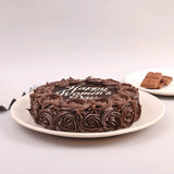 Womens Day Chocolate Rose Cake