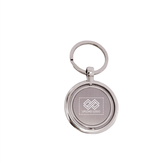 Sleek Sphere Keychain