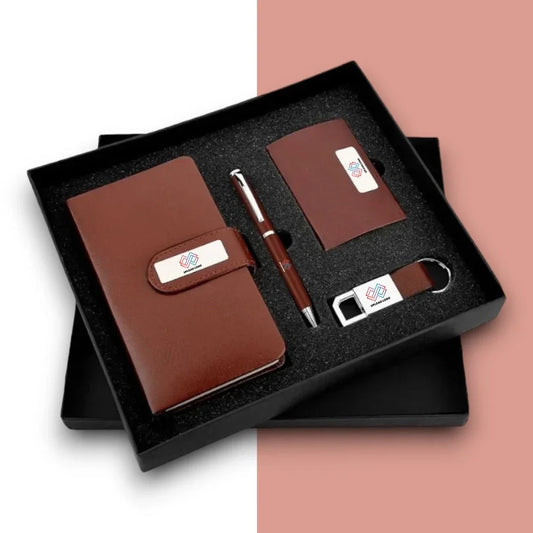 Array Diary,Cardholder,Pen & Keychain