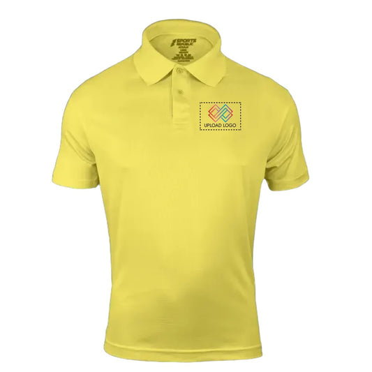 Performance Polo T-shirt with Embroidered Logo