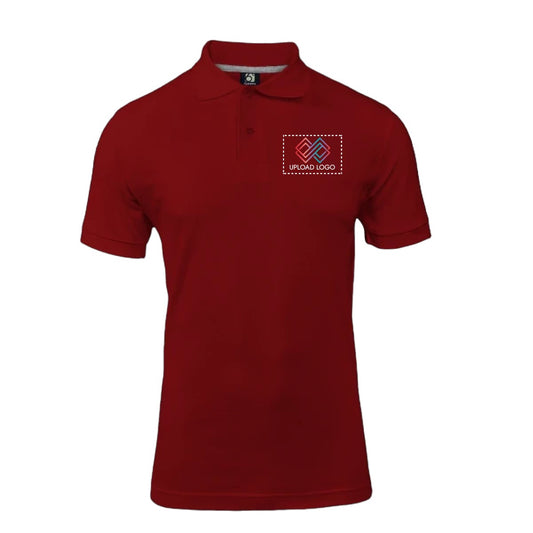 Bold Move Polo T-shirt with Embroidered Logo