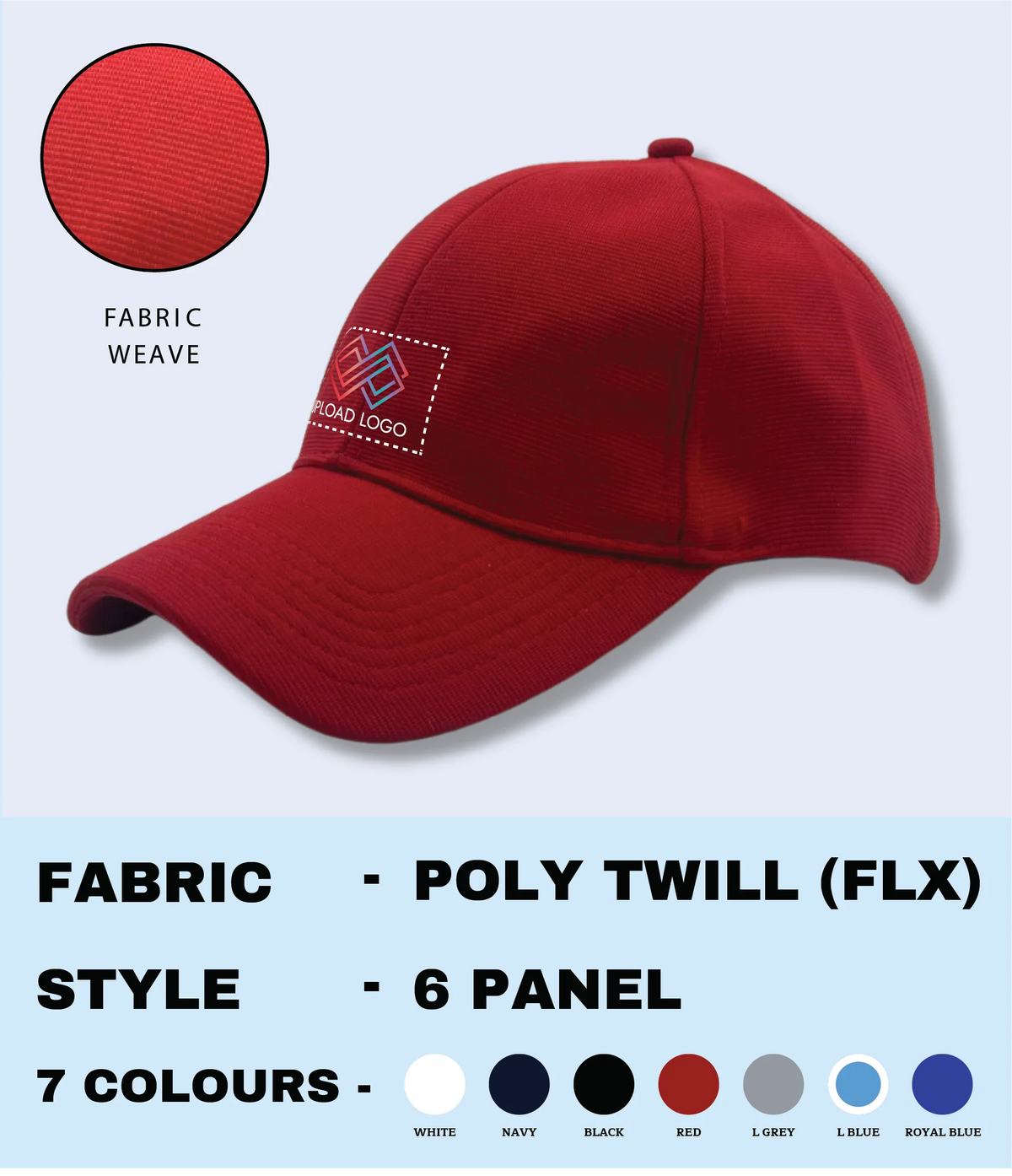 Baseball Cap with embroidered logo