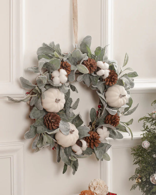 Frosted Elegance Wreath