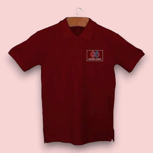 Bold Move Polo T-shirt with Embroidered Logo