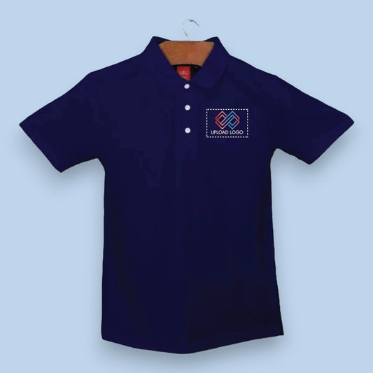 Youth Vibe Polo T-shirt with Embroidered Logo