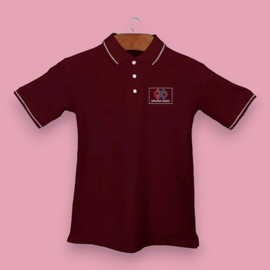 Men's Tipped Elegance Polo T-shirt with Embroidered Logo